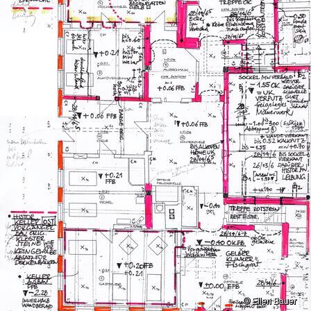 Roter Haubarg von 1665: Ziegelsteinbefunde des Vorgängerbaus aus Klostersteinen im Vörhus (vermutl. 16. Jh) pink markiert